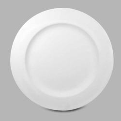 Low Fire - Rimmed Dinner Plate 9 3/4" 