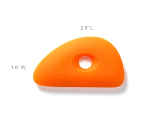 Soft Silicone Rib 2 - Orange 