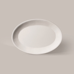 Stoneware 12" Oval Platter 4/cs 