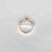 1.0cm round.  Acorn - MKM-Smr-098