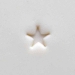 1.0cm round  Texas star - MKM-Smr-085
