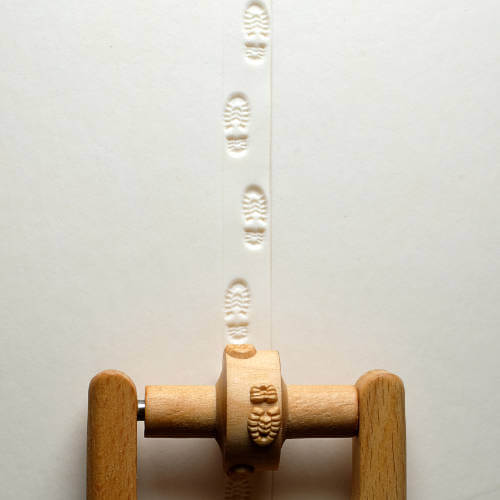 1.5cm Roller Design 034. Boot Tracks. 