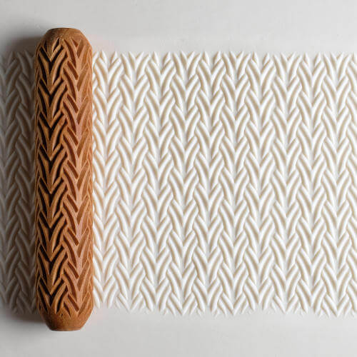 12cm Big HandRoller Design 167. Wishbone. 
