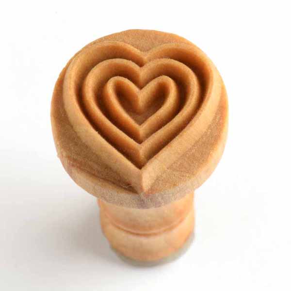 2.5cm Triple heart 