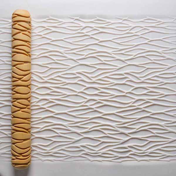 20cm Long HandRoller  Sedimentary Layers 