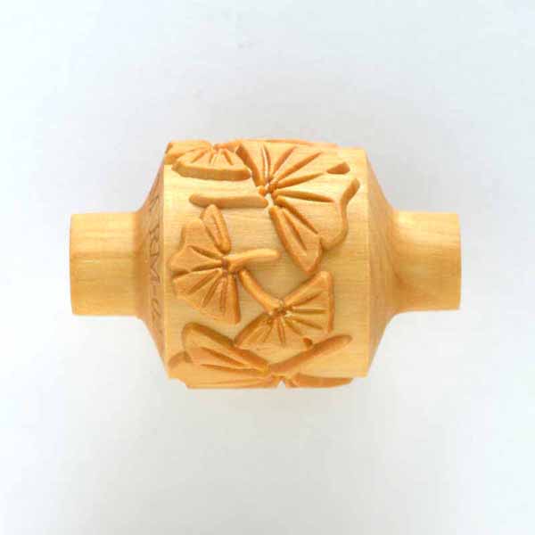 3.0cm Roller Gingko leaves 