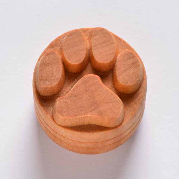 4 cm Dog Paw Print. 