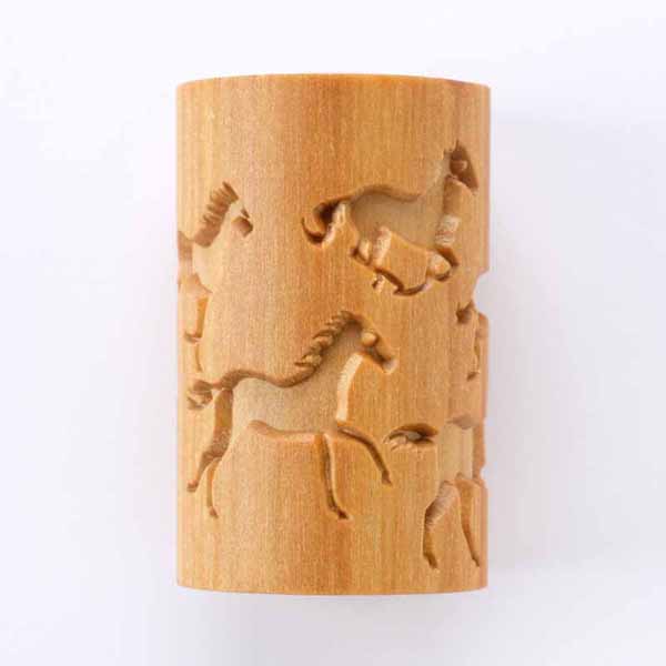 6 cm Roller  Running Horses 