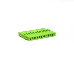 Attachable Numbers Stamp Set 12 Pcs 