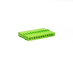 Attachable Numbers Stamp Set 12 Pcs 
