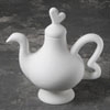 Low Fire - BQ LG WHIMSICAL TEAPOT 