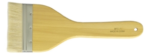 Brush Hake with Metal Ferrule Sheep Hair 4 5/8 Inch wide 