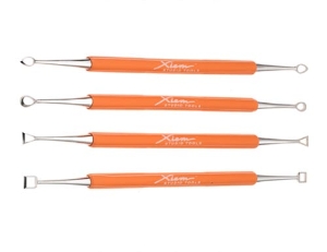 Carving Tools W/  Double End (4 Set) Stainless 