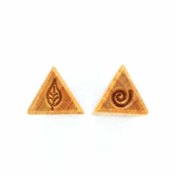 Clay Stamps - small triangle #05 
