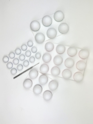 Egg Carton Drape 