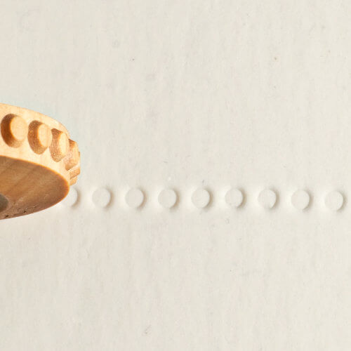 FingerRoller Design 026. Recessed Dots. 