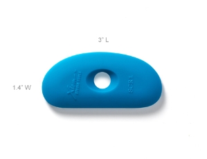 Firm Silicone Rib 1 - Blue 