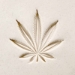 MKM Stamps4clay-Large round Hemp Leaf - MKM-Scxl-012
