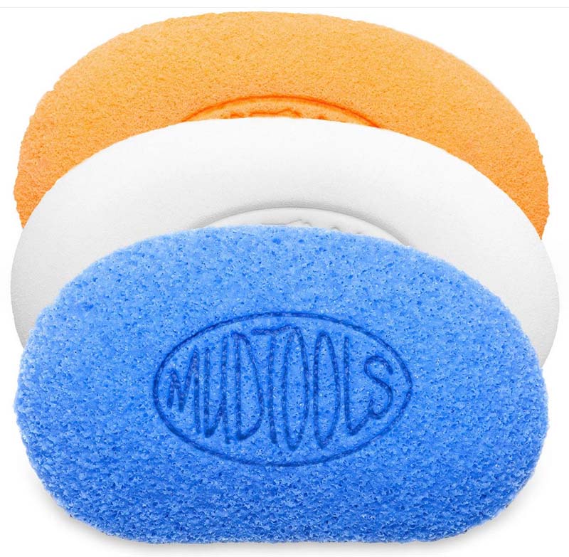MudSponge - Orange Most Obsorbant Sponge Tool for Pottery Wheel and Clay Artists - Sherrill Mudtools