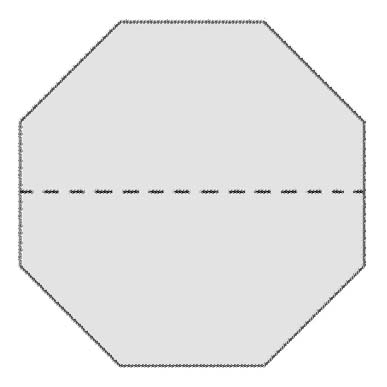 Octagon Kiln Shelf 