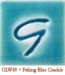 Peking Blue Crackle - GLW49 Pint