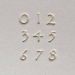 Prints Charming - Number Set 1-9 - MKM-PCN