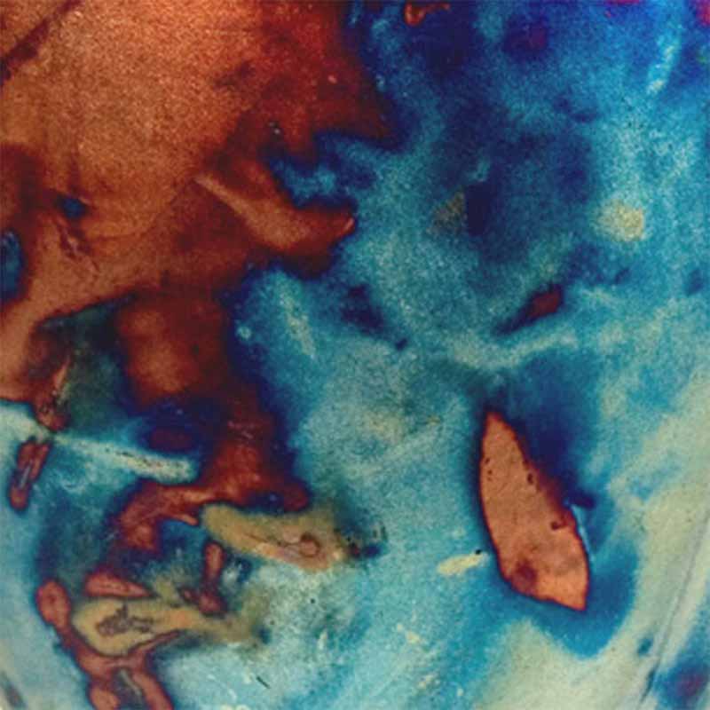 Rainbow Matt Raku Glaze 