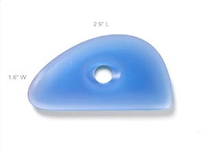Rigid Plastic Clay Rib 4 