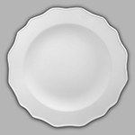 Low Fire - Round Ruffle Round Platter 