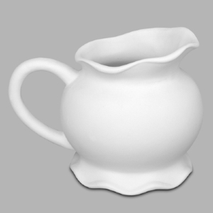 Low Fire - Ruffle Ware Creamer 
