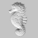 Low Fire - Seahorse Dish - MB-1381