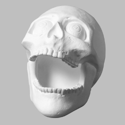 Low Fire - Skull Retainer Holder 