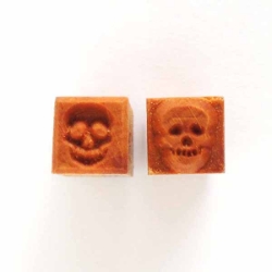 Small square #150. Skull 