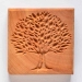 Stamps4Clay Ssl - Large Square #76. Summer tree - MKM-SSL-076