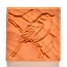 Stamps4Clay Ssl - Large Square #78.  Chickadee - MKM-SSL-078
