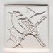 Stamps4Clay Ssl - Large Square #78.  Chickadee - MKM-SSL-078