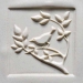 Stamps4Clay Ssl - Large Square #87. Bird in Tree - MKM-SSL-087