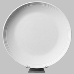 Stoneware Rimmed Dinner Plate 6/cs 