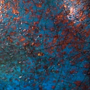 Turquoise Blue Raku Glaze 