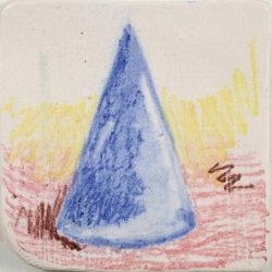 AMACO DARK BLUE ceramic glaze