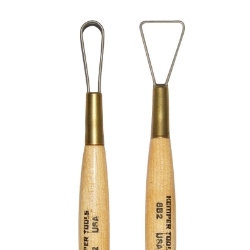 8 Inch Dbl End Wire Tool Kemper 8 Inch Dbl End Wire Tool, Kemper tools, pottery tools, ceramic tools, clay tools, wire tool, wire tools, clay cutting