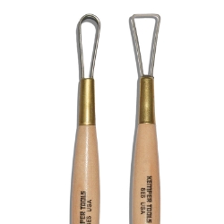 8 Inch Dbl End Wire Tool Kemper 8 Inch Dbl End Wire Tool, Kemper tools, pottery tools, ceramic tools, clay tools, wire tool, wire tools, clay cutting