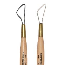 8 Inch Dbl End Wire Tool Kemper 8 Inch Dbl End Wire Tool, Kemper tools, pottery tools, ceramic tools, clay tools, wire tool, wire tools, clay cutting