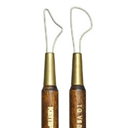 6 Inch Dbl Wire End Tool Kemper 6 Inch Dbl Wire End Tool, Kemper tools, pottery tools, ceramic tools, clay tools, wire tool, wire tools, clay cutting