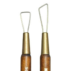 6 Inch Dbl Wire End Tool Kemper 6 Inch Dbl Wire End Tool, Kemper tools, pottery tools, ceramic tools, clay tools, wire tool, wire tools, clay cutting