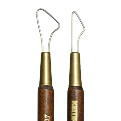 6 Inch Dbl Wire End Tool Kemper 6 Inch Dbl Wire End Tool, Kemper tools, pottery tools, ceramic tools, clay tools, wire tool, wire tools, clay cutting