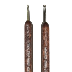 Double Ball Stylus, Large  Kemper Double Ball Stylus, Large, Kemper tools, pottery tools, ceramic tools, clay tools, stylus, embossing tool, sgraffito tool