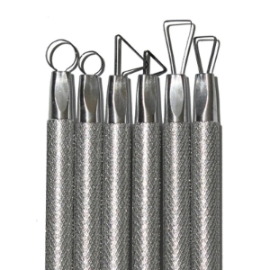 Mini Ribbon Set, Mr1 - Mr6 Kemper Mini Ribbon Set, Mr1 - Mr6, Kemper tools, pottery tools, ceramic tools, clay tools, ribbon tool, ribbon tools, trimming tools