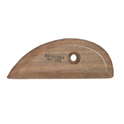 Potters Rib, 4 1/4  Kemper Potters Rib, 4 1/4, Kemper tools, pottery tools, ceramic tools, clay tools, pottery rib