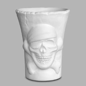 Low Fire - Skull/Crossbones Containers 